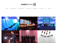 Tablet Screenshot of eventstudio.hu